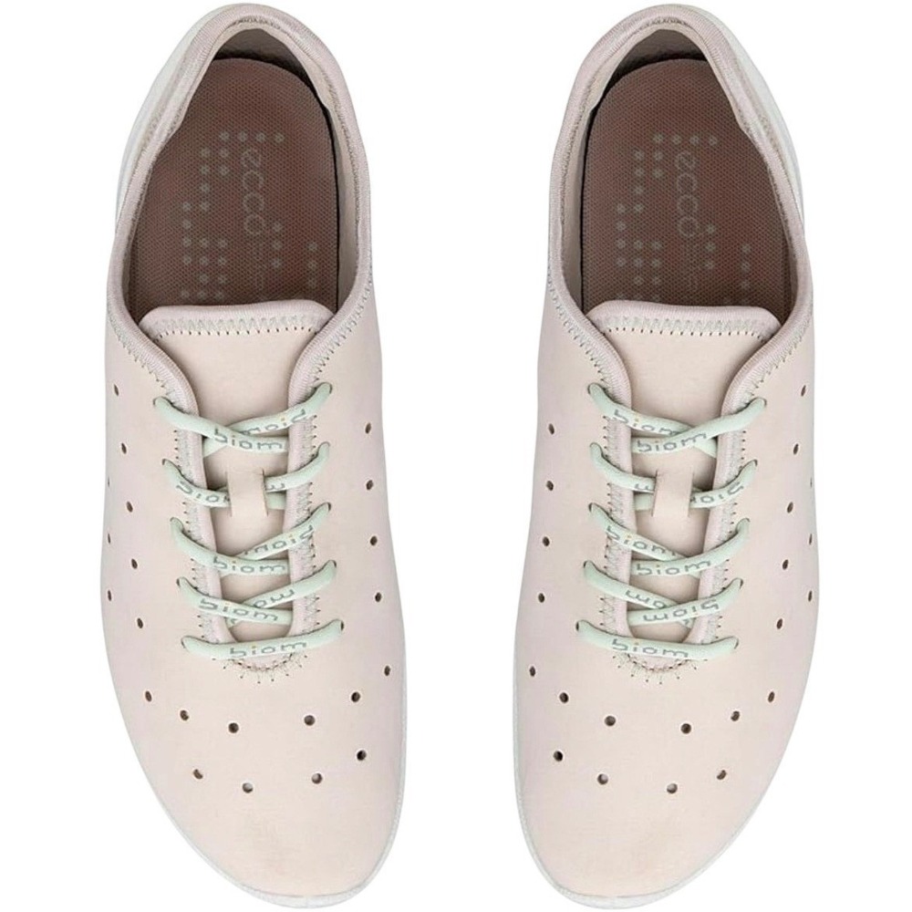 ECCO Women's Biom Everyday W Leather  Lace -Up Trainers Limestone EU 41/ 10-10.5